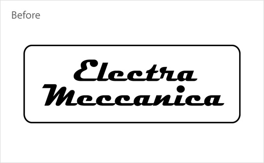 加拿大 Meccanica 汽車制造公司品牌舊標(biāo)志設(shè)計“奔騰的公?！? border=