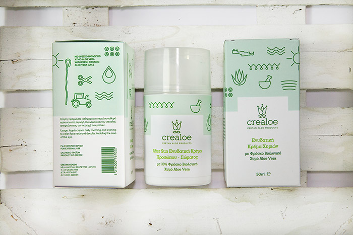 Cretan蘆薈美容產(chǎn)品包裝設(shè)計，“象形文字”風(fēng)格傳達(dá)天然高端有機感