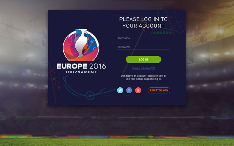 歐洲2016足球錦標(biāo)賽logo設(shè)計(jì)-上海logo設(shè)計(jì)公司