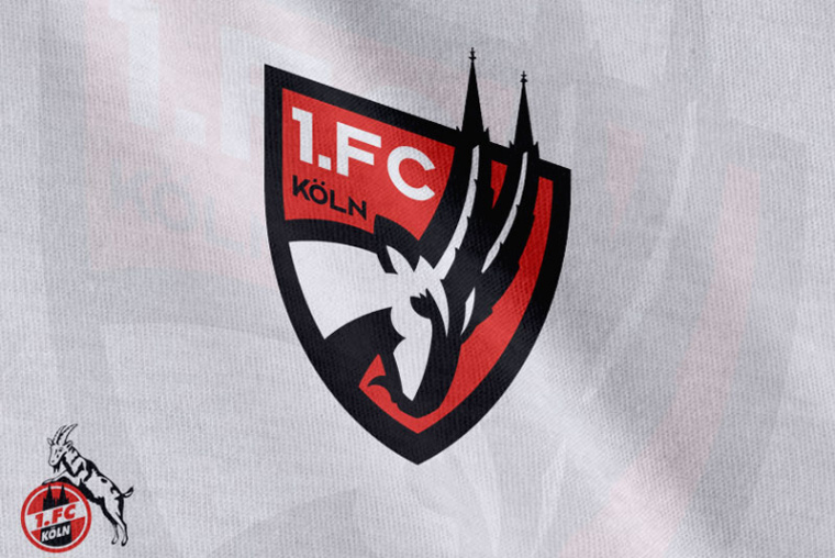 1. FC科隆波峰足球俱樂部會(huì)標(biāo)logo設(shè)計(jì)-上海logo設(shè)計(jì)公司