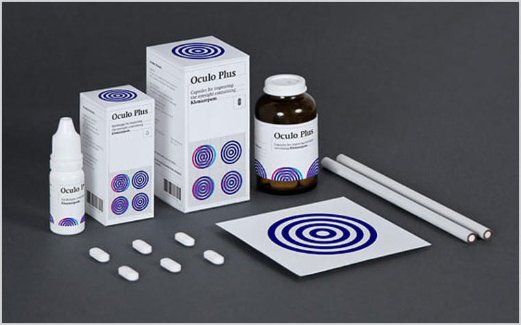 改善眼睛視力包裝的膠囊包裝設(shè)計(jì)