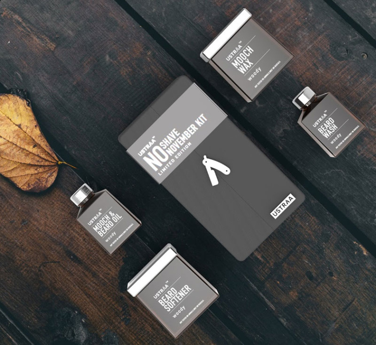 胡須修飾成套工具包裝設(shè)計(jì)