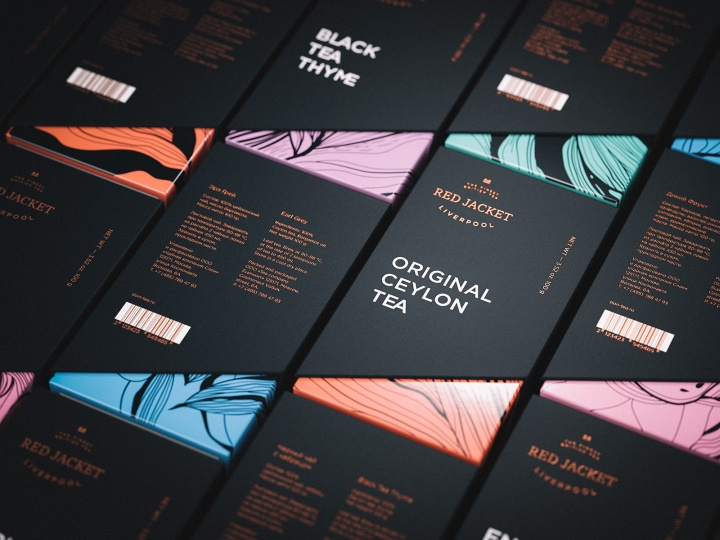 紅色夾克茶“茶之海洋”包裝設(shè)計,歷史傳說與現(xiàn)代藝術(shù)的融匯之作 紅色夾克茶“茶之海洋”包裝設(shè)計,歷史傳說與現(xiàn)代藝術(shù)的融匯之作