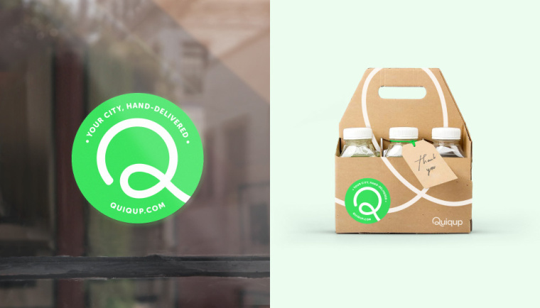 Quiqup 物流快遞配送公司品牌形象重塑-VI應用設計 Quiqup 物流快遞配送公司品牌形象重塑-VI應用設計