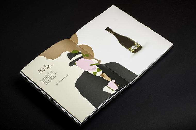 Nuceria Group 國外酒文化宣傳畫冊設(shè)計“瓶子里的故事”