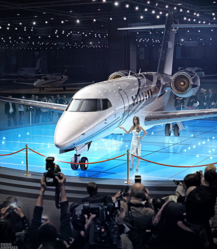 上海海報設(shè)計公司欣賞：奇幻的飛機(jī)創(chuàng)意海報設(shè)計