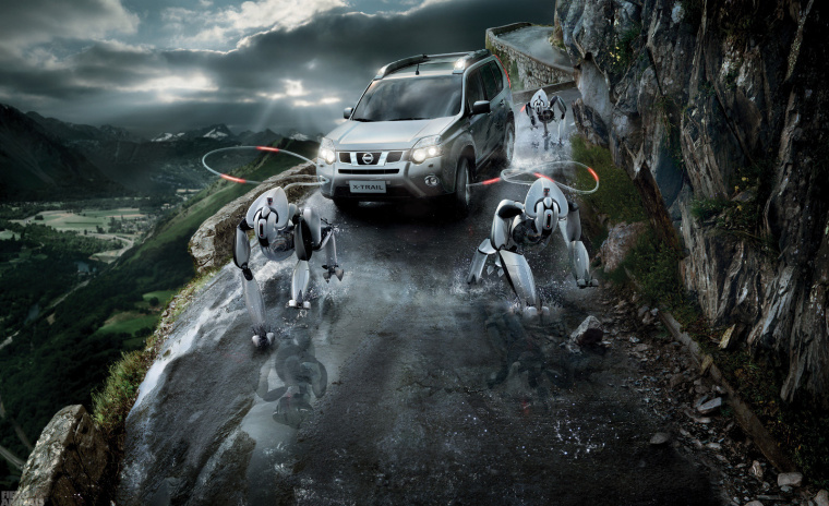 上海海報設(shè)計公司欣賞：奇幻的汽車創(chuàng)意海報設(shè)計