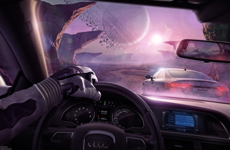 上海海報設(shè)計公司欣賞：一組俄羅斯奇幻的汽車與飛機(jī)創(chuàng)意海報設(shè)計