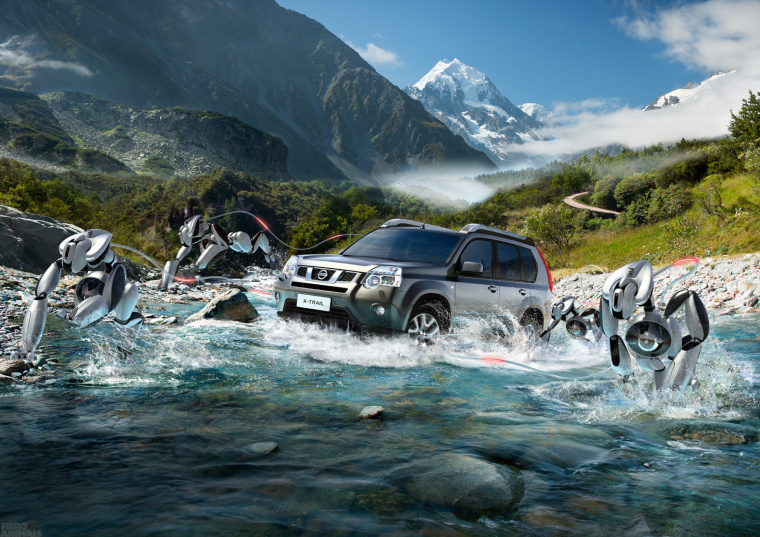 上海海報設(shè)計公司欣賞：奇幻的汽車創(chuàng)意海報設(shè)計