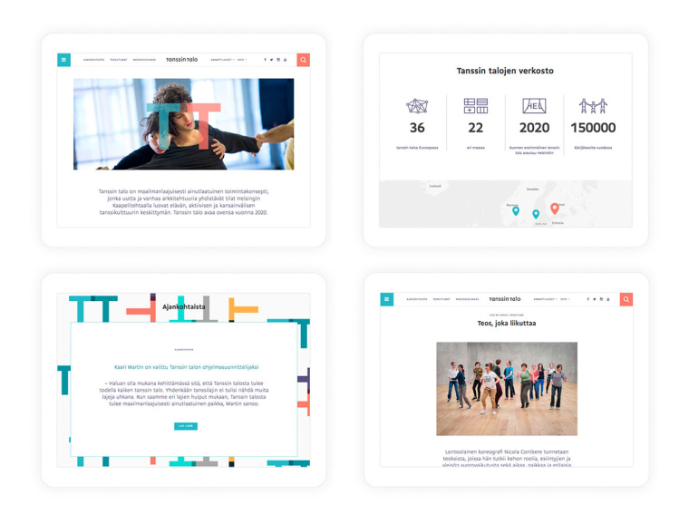 赫爾辛基舞蹈團雙T字母logo設(shè)計與品牌VI形象設(shè)計