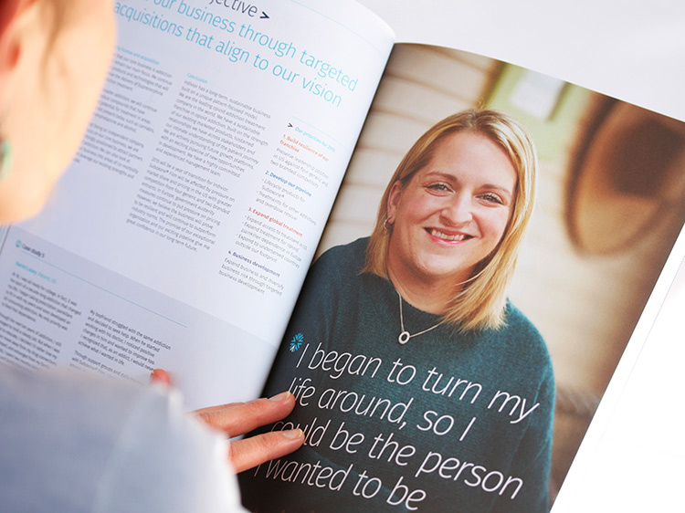 INDIVIOR制藥公司年度報(bào)告宣傳畫(huà)冊(cè)設(shè)計(jì)