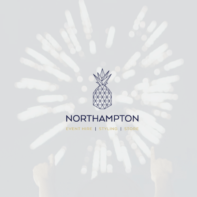 3D幾何徽標(biāo)logo設(shè)計(jì)-菠蘿