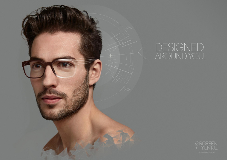 ?rgreen+Yuniku 3D量身定制款眼鏡平面廣告創(chuàng)意-圍繞您和您的生活方式設(shè)計(jì)