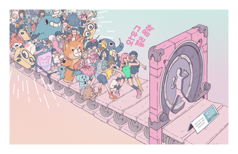 Moog 高端音箱音響設備創(chuàng)意平面廣告設計“濾除雜音篇” Moog 高端音箱音響設備創(chuàng)意平面廣告設計“濾除雜音篇”