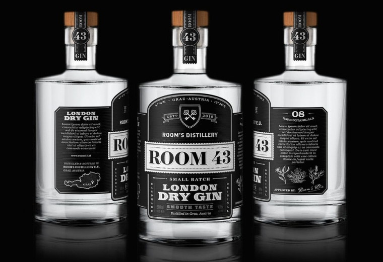 木馬的房間酒廠的產(chǎn)品標(biāo)簽