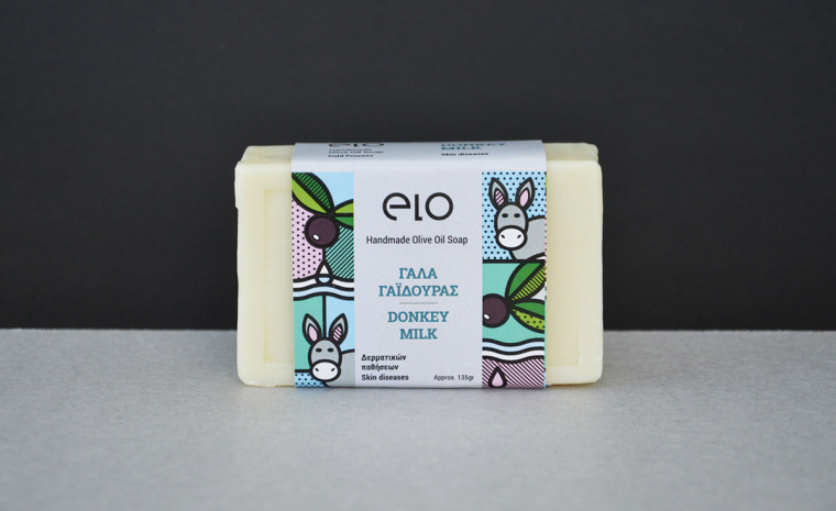 Elo 天然手工肥皂品牌波譜幾何藝術(shù)風(fēng)格包裝設(shè)計