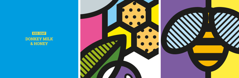 Elo 天然手工肥皂品牌波譜幾何藝術(shù)風(fēng)格包裝設(shè)計