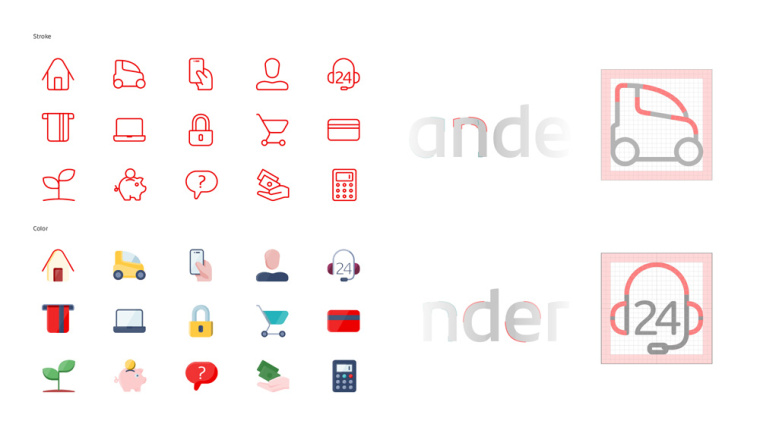 煽動火焰，Santande桑坦德銀行新logo設(shè)計(jì)品牌形象vi設(shè)計(jì)