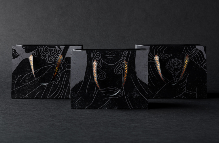 奢侈品品牌設(shè)計：Angela Georgiou珠寶首飾品牌形象VI設(shè)計logo設(shè)計