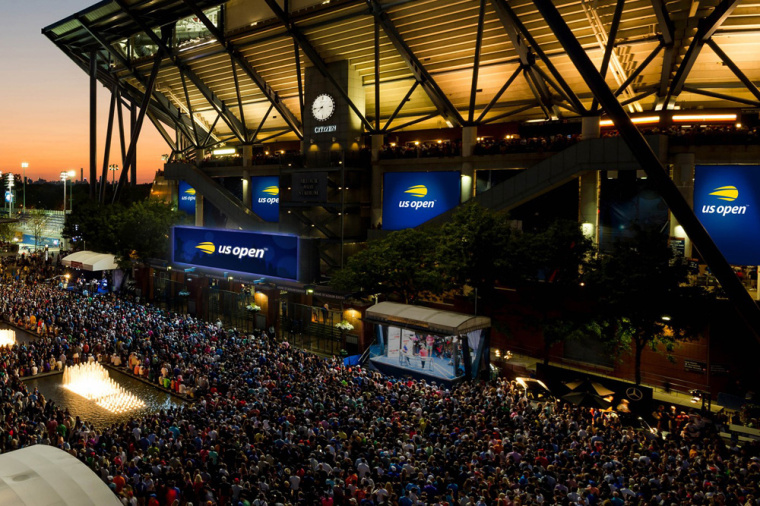 超速飛行的網(wǎng)球，美國網(wǎng)球公開賽新logo設(shè)計(jì)