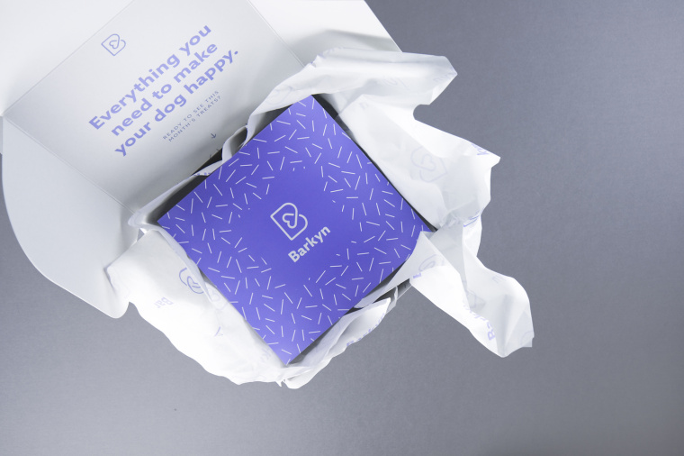 Barkyn 狗糧寵物食品品牌形象設(shè)計(jì)-logo設(shè)計(jì)包裝設(shè)計(jì)，淡雅溫馨風(fēng)格展現(xiàn)寵物之愛(ài)