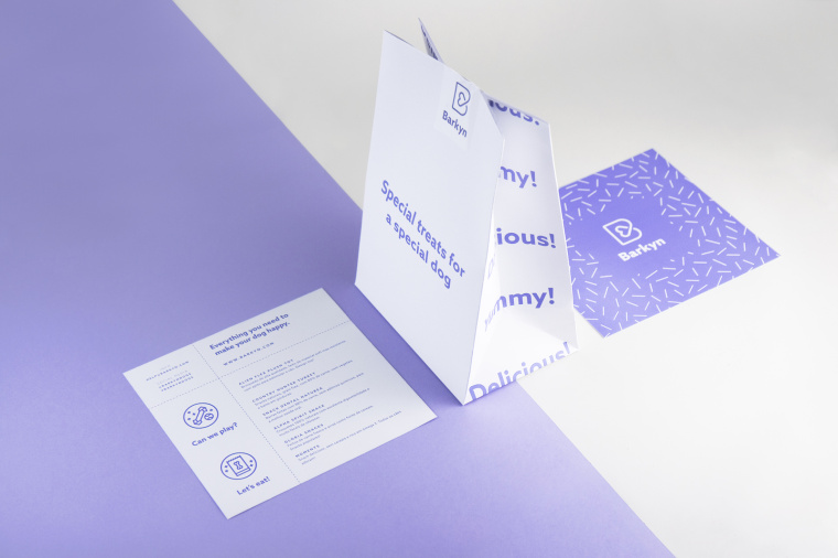 Barkyn 狗糧寵物食品品牌形象設(shè)計(jì)-logo設(shè)計(jì)包裝設(shè)計(jì)，淡雅溫馨風(fēng)格展現(xiàn)寵物之愛(ài)