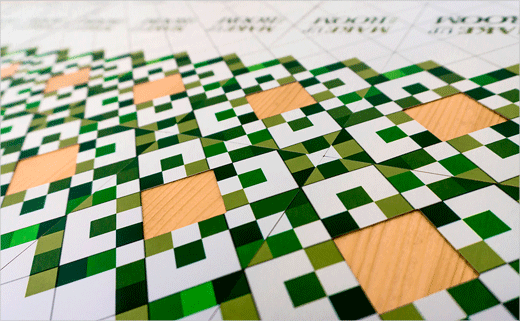 巴塞羅那世紀(jì)酒店logo設(shè)計(jì)品牌VI形象設(shè)計(jì)，幾何方形風(fēng)格