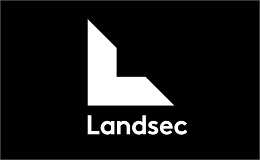 Landsec 商業(yè)地產(chǎn)公司企業(yè)形象設(shè)計(jì)與幾何L字母logo設(shè)計(jì)