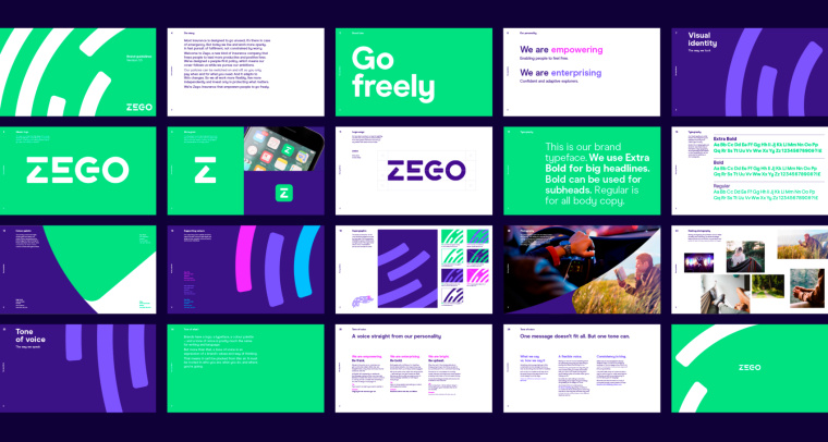 Zego 保險(xiǎn)公司更新品牌形象設(shè)計(jì)VI設(shè)計(jì)