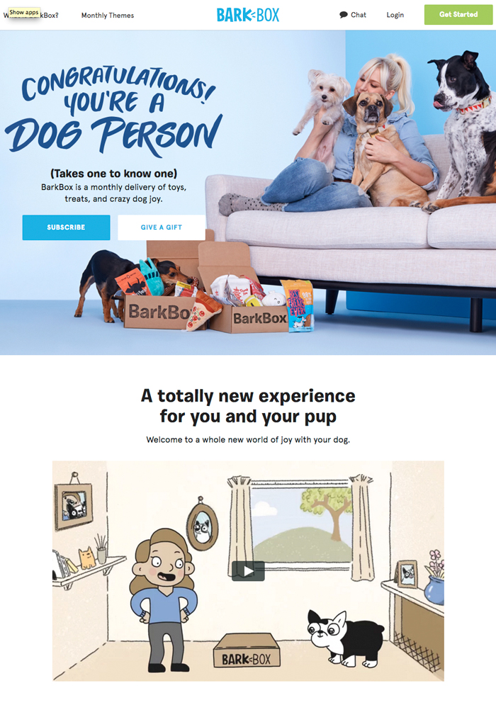 BarkBox訂閱箱服務(wù),給狗狗挑選玩具和零食 BarkBox訂閱箱服務(wù),給狗狗挑選玩具和零食