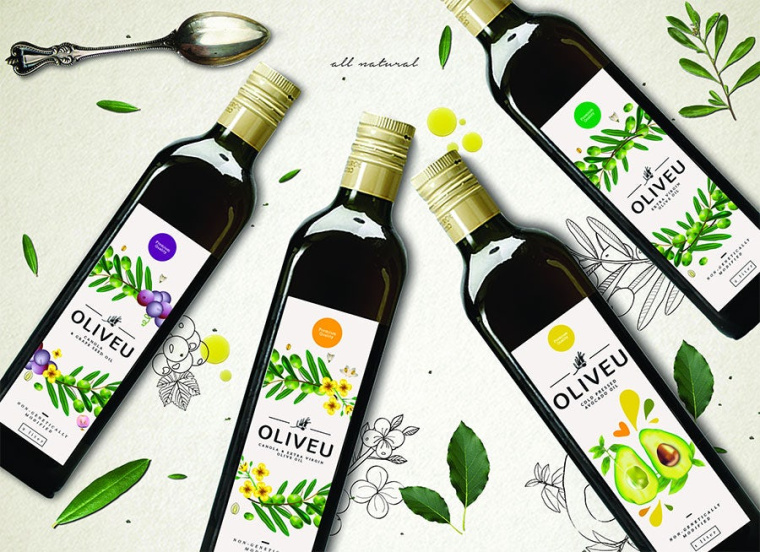 橄欖油標(biāo)簽包裝設(shè)計(jì)