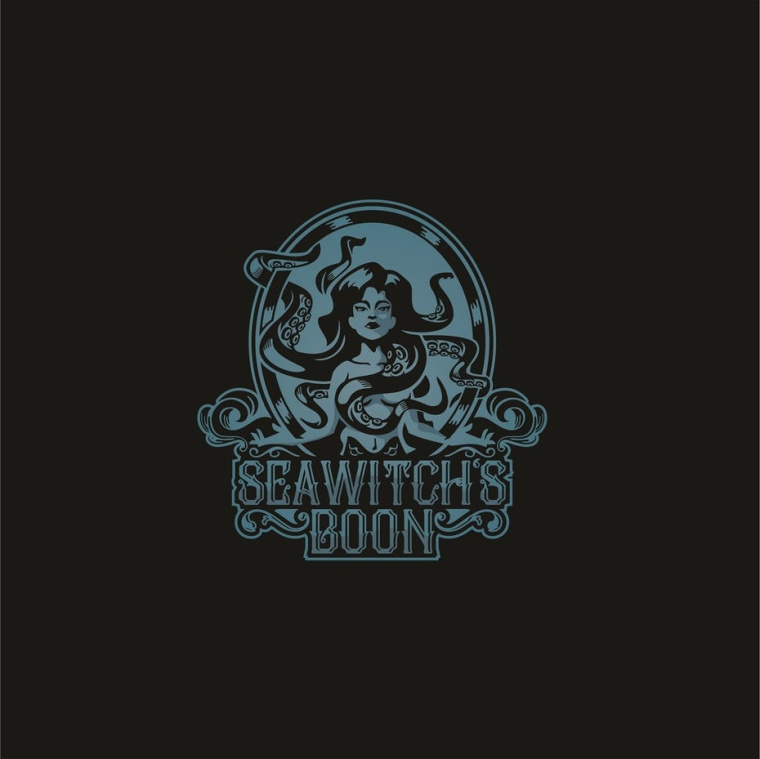 黑暗的美杜莎人物標志設(shè)計