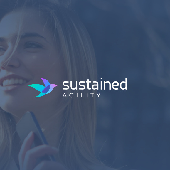 相似顏色標(biāo)志設(shè)計(jì)：藍(lán)色和紫色漸變動(dòng)物標(biāo)志設(shè)計(jì)