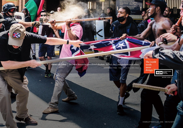 公益組織4GN平面創(chuàng)意廣告設(shè)計(jì)-種族主義篇