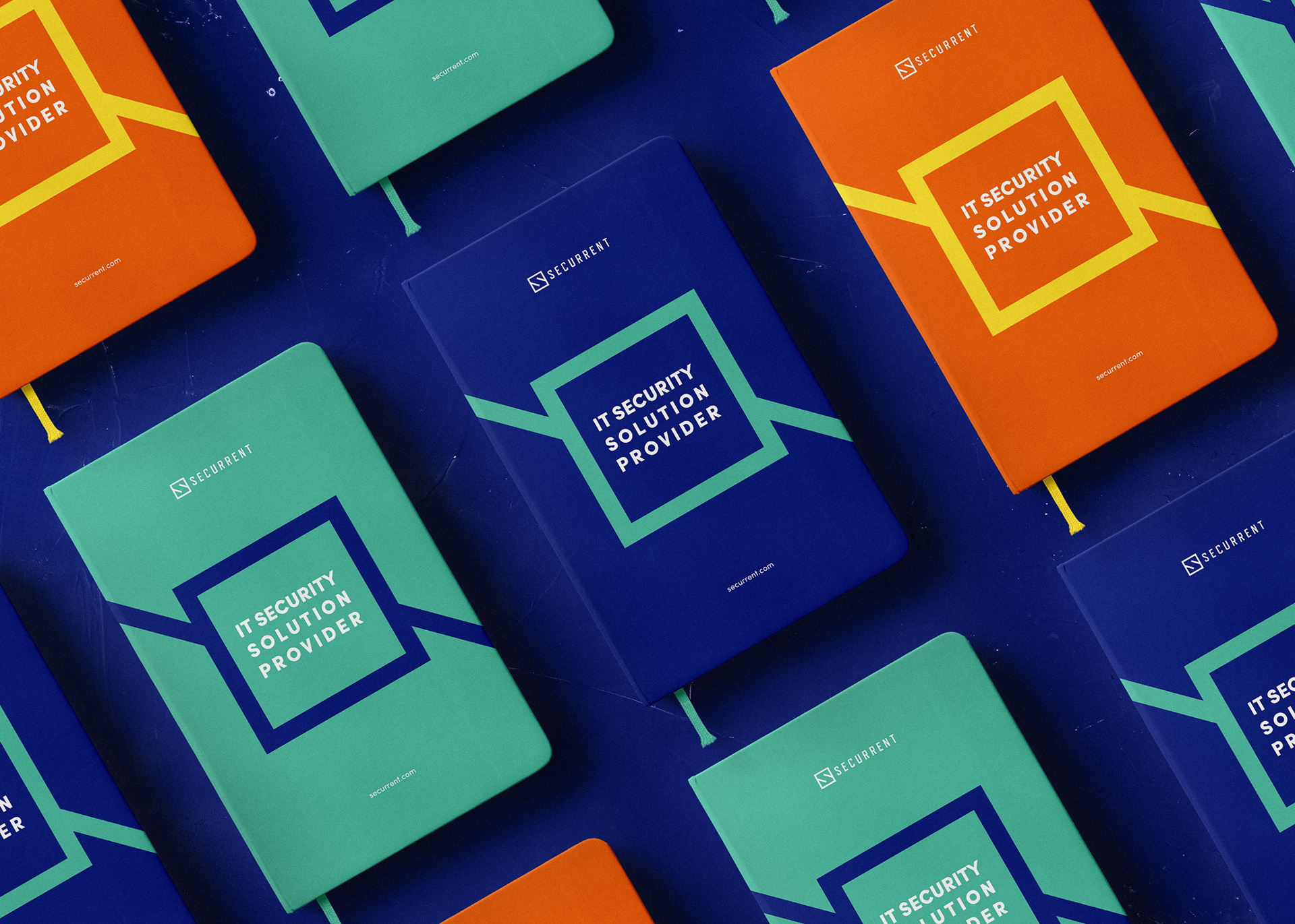 Securrent信息安全運營品牌VI視覺形象識別設計logo設計
