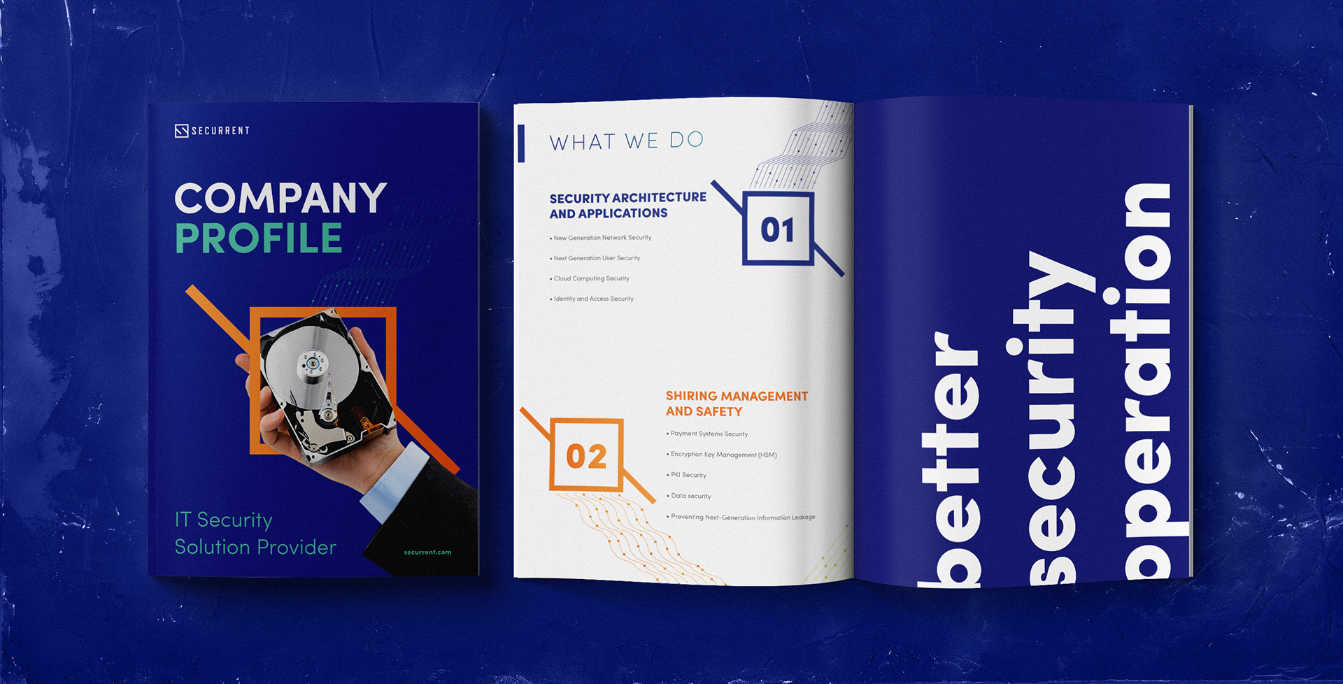 Securrent信息安全運營品牌VI視覺形象識別設計logo設計