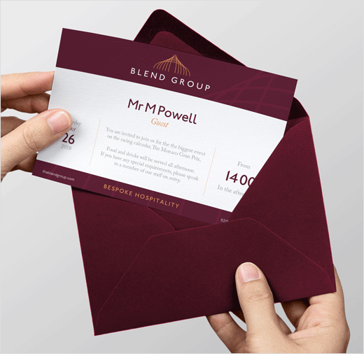 酒店集團Blend Group高端品牌形象VI設(shè)計logo設(shè)計