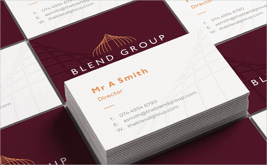 酒店集團Blend Group高端品牌形象VI設(shè)計logo設(shè)計