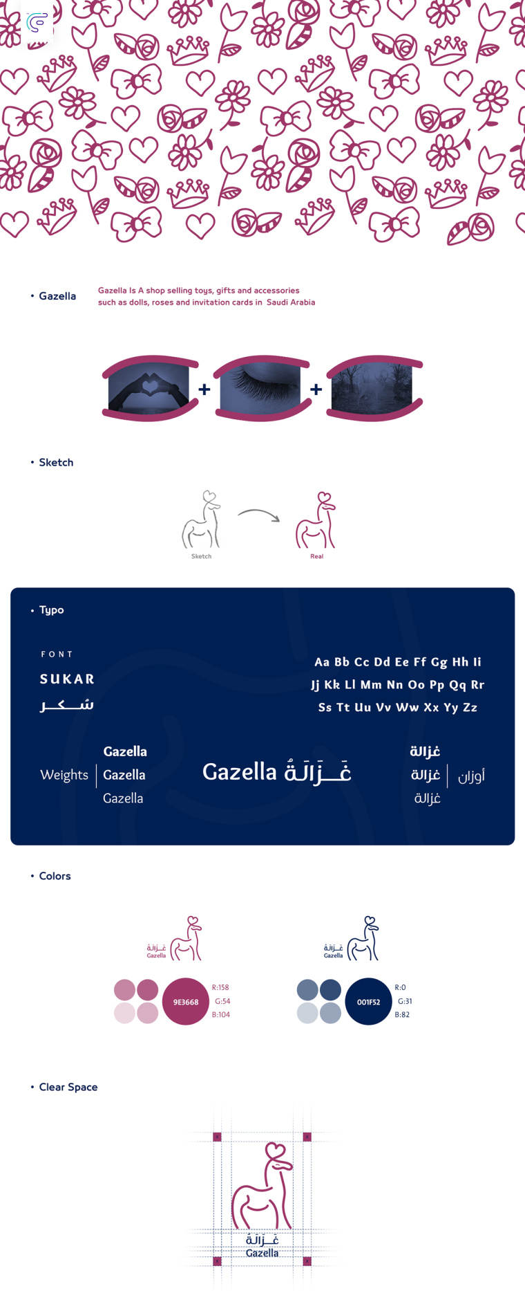 Gazella 小馬駒童裝品牌設(shè)計-logo設(shè)計