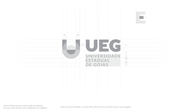 UEG戈亞斯州州立大學(xué)VI設(shè)計(jì)視覺識(shí)別形象設(shè)計(jì)-幾何字母u+圓形風(fēng)格設(shè)計(jì)