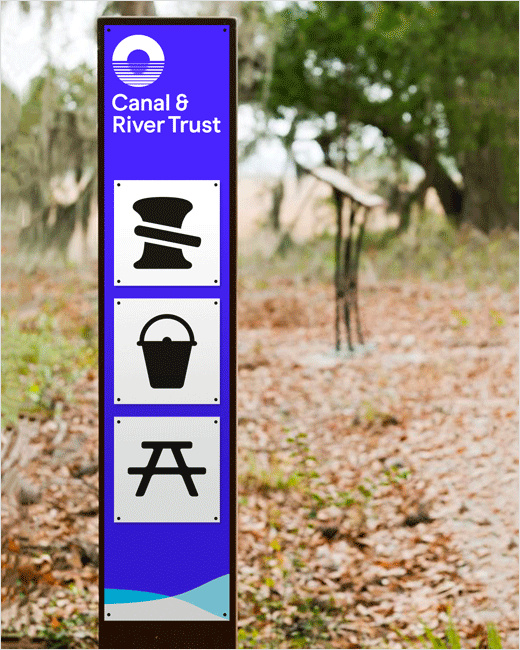 Canal＆River水利水務(wù)管理機(jī)構(gòu)品牌形象設(shè)計(jì)logo設(shè)計(jì)，橋梁與水波紋結(jié)合的圖形