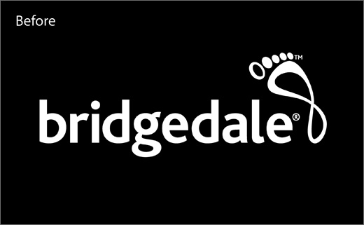 Bridgedale襪子品牌舊logo設(shè)計(jì)-上海logo設(shè)計(jì)公司