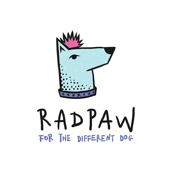 Radpaw 小狗寵物食品品牌標(biāo)志logo設(shè)計(jì)--上海品牌設(shè)計(jì)公司