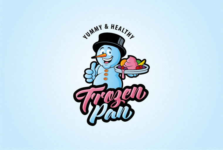 以家庭為中心的冰淇淋標志logo設(shè)計--上海logo設(shè)計公司