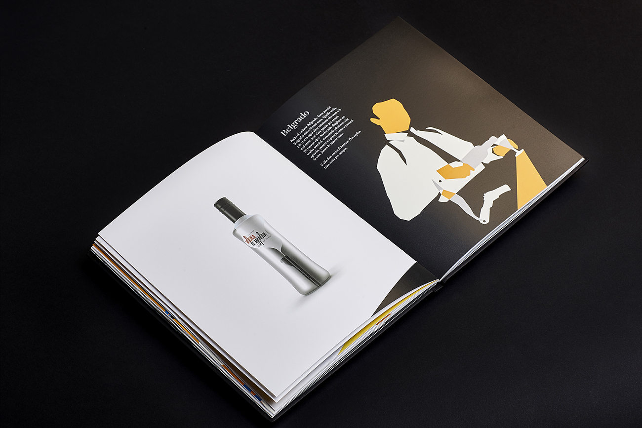 Nuceria Group國外酒文化宣傳畫冊設(shè)計“瓶子里的故事”-古巴，革命和朗姆酒