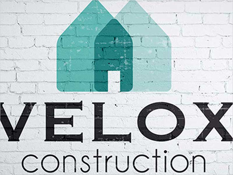 Velox建筑施工標(biāo)志設(shè)計-上海標(biāo)志設(shè)計公司