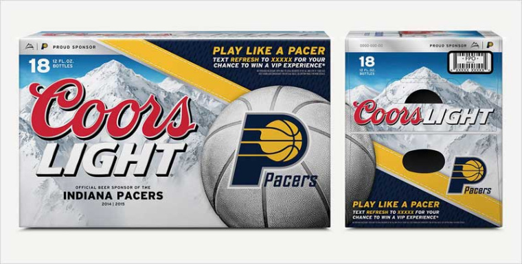 步行者排球包裝設(shè)計