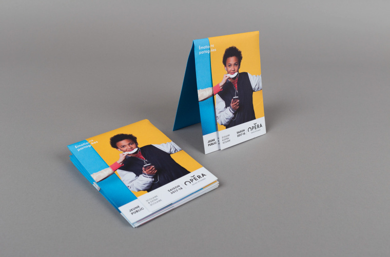 圣埃蒂安歌劇院2017-18季宣傳海報(bào)設(shè)計(jì)與畫冊(cè)設(shè)計(jì) “共同的情感”