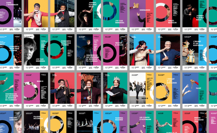 圣埃蒂安歌劇院2017-18季宣傳海報(bào)設(shè)計(jì)與畫冊(cè)設(shè)計(jì) “共同的情感”