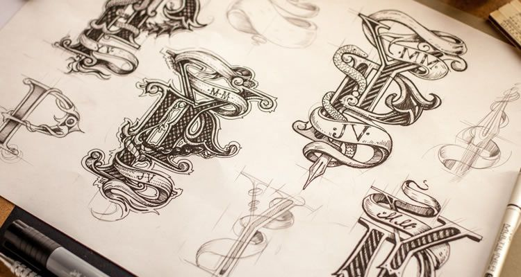 由墨水定量的會標(biāo)logo設(shè)計(jì)草圖-上海logo設(shè)計(jì)公司